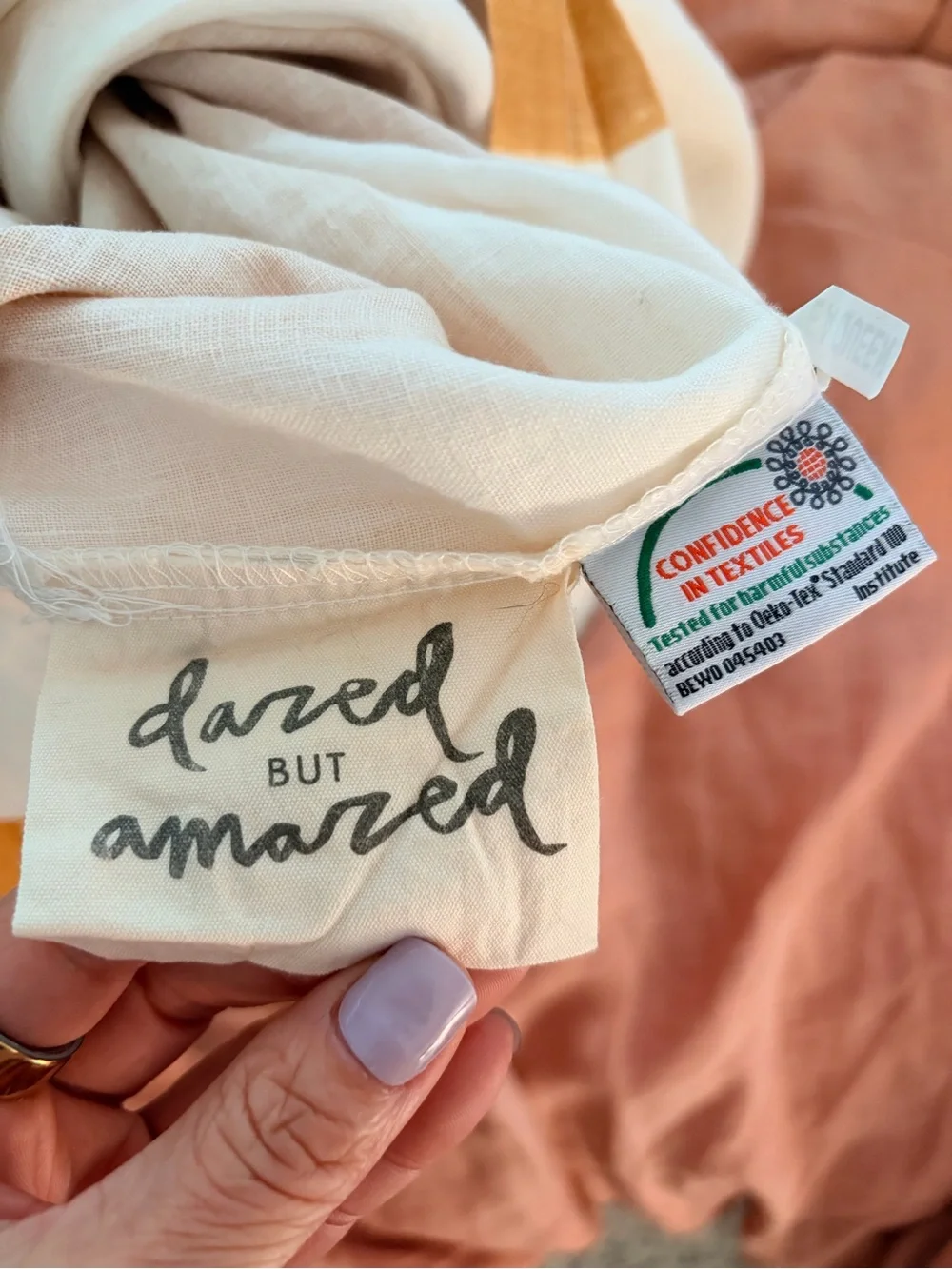 NEW Dazed But Amazed Thick Stripe Duvet Cover